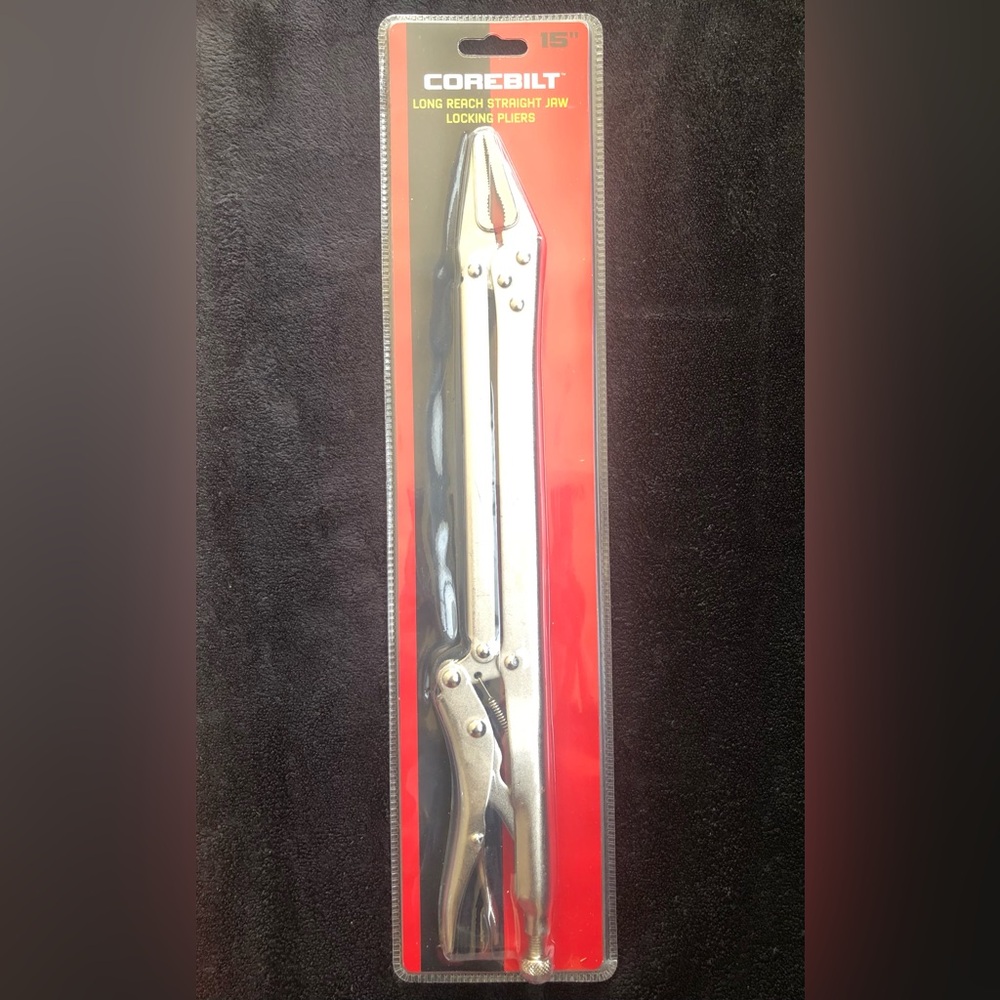 Corebilt 15” Long Reach Straight Jaw Lacking Pliers NEW